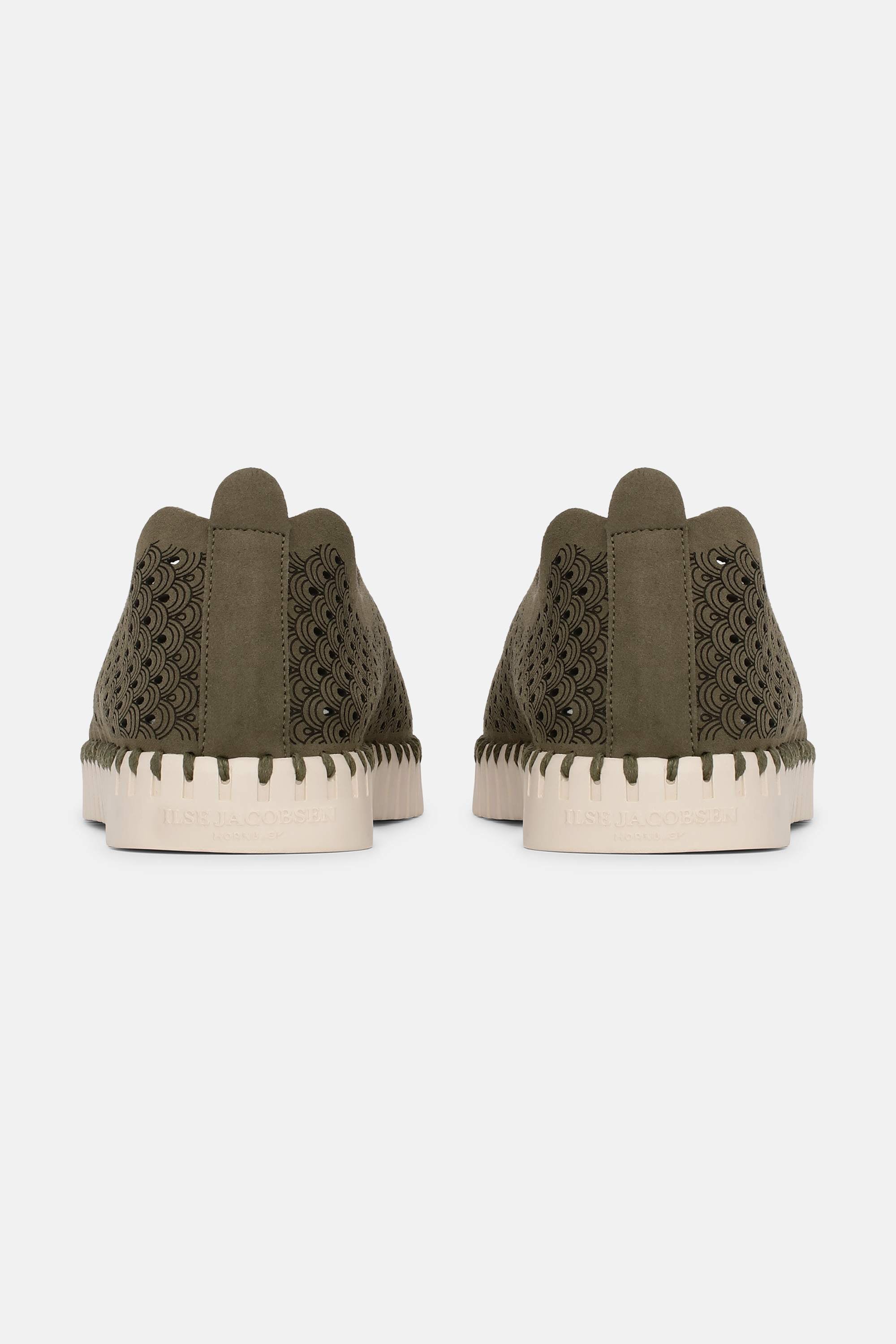 Tulip Mocassins - Deep Olive